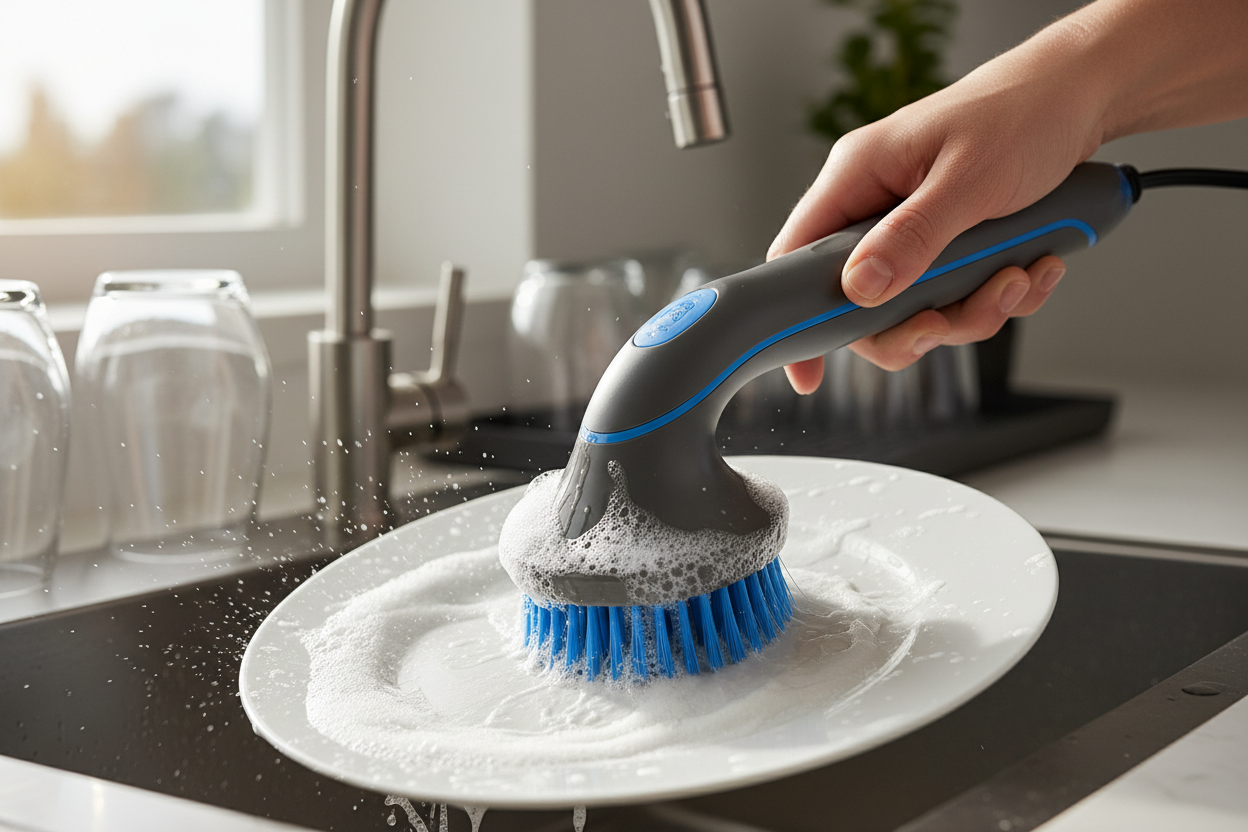 Ok mais je veux qu'on voit qu'il soit capable de faire la vaisselle quand meme